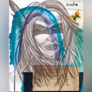 ʜᴏᴘᴇ *ᴠɪsɪᴏɴᴀʀʏ ᴠᴜʟɴᴇʀᴀʙɪʟɪᴛʏ ᴄᴏʟʟᴇᴄᴛɪᴏɴ*
8x10 print of Original Artwork